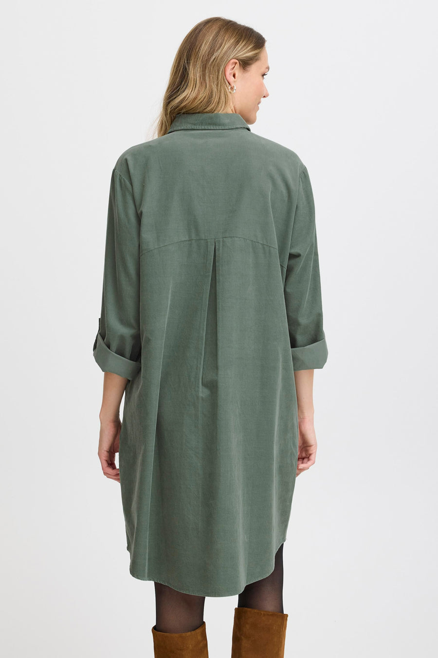 Lange Mouwen Jurk - Groen