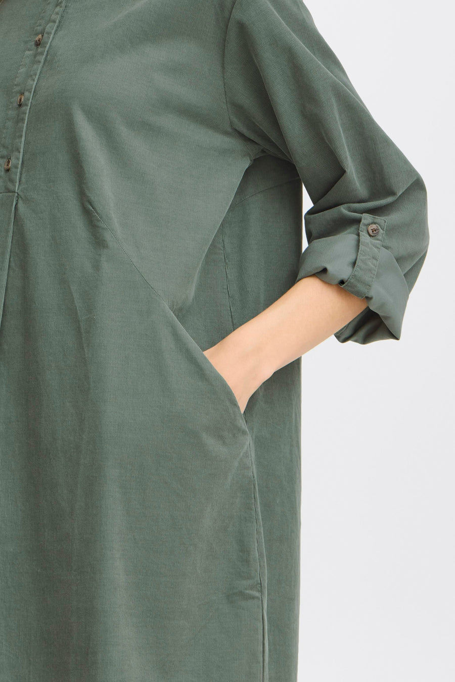 Lange Mouwen Jurk - Groen