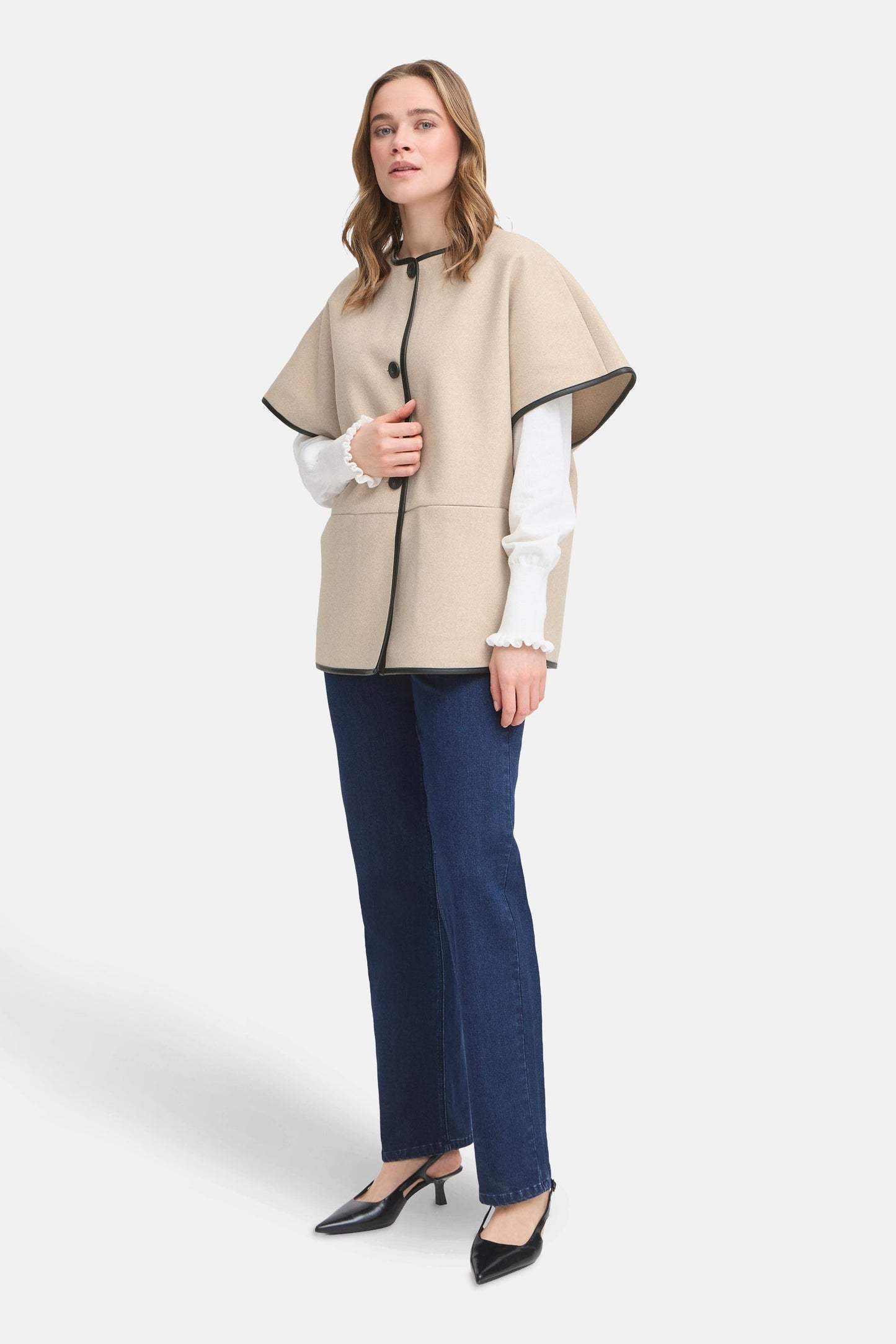 Jas in Beige