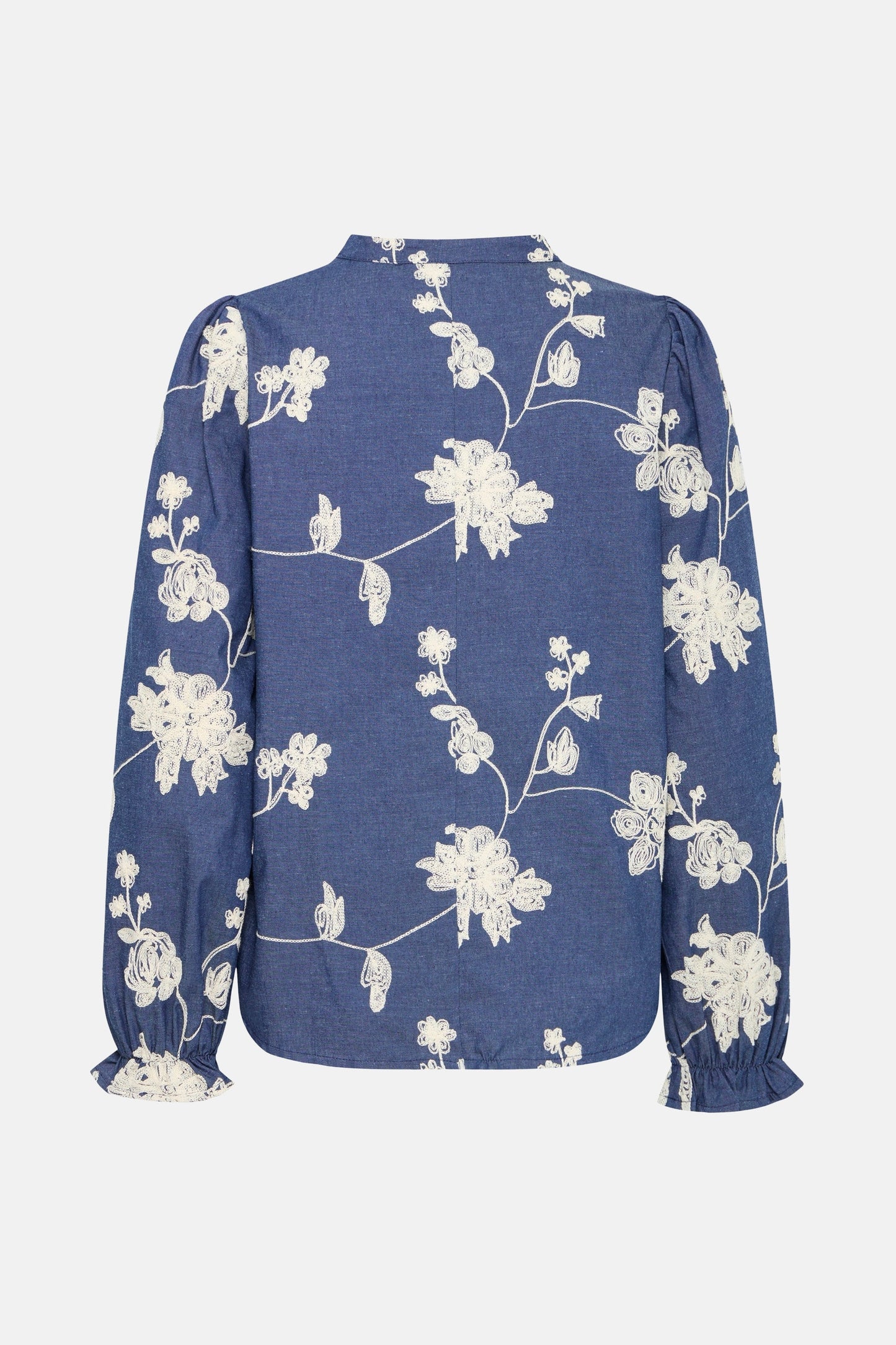 Lange Mouwen Blouse - Blauw