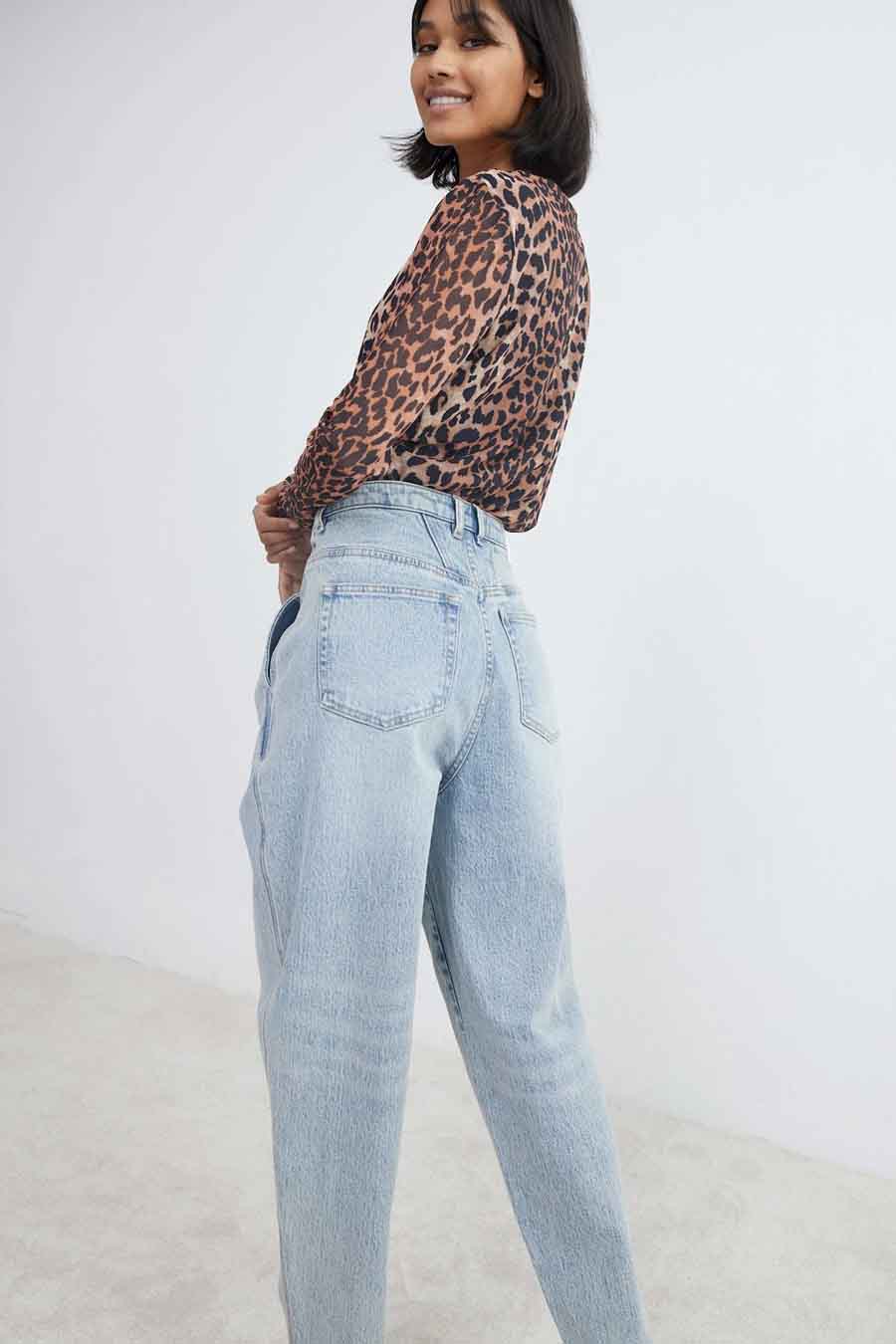 Lichtblauwe Denim Jeans