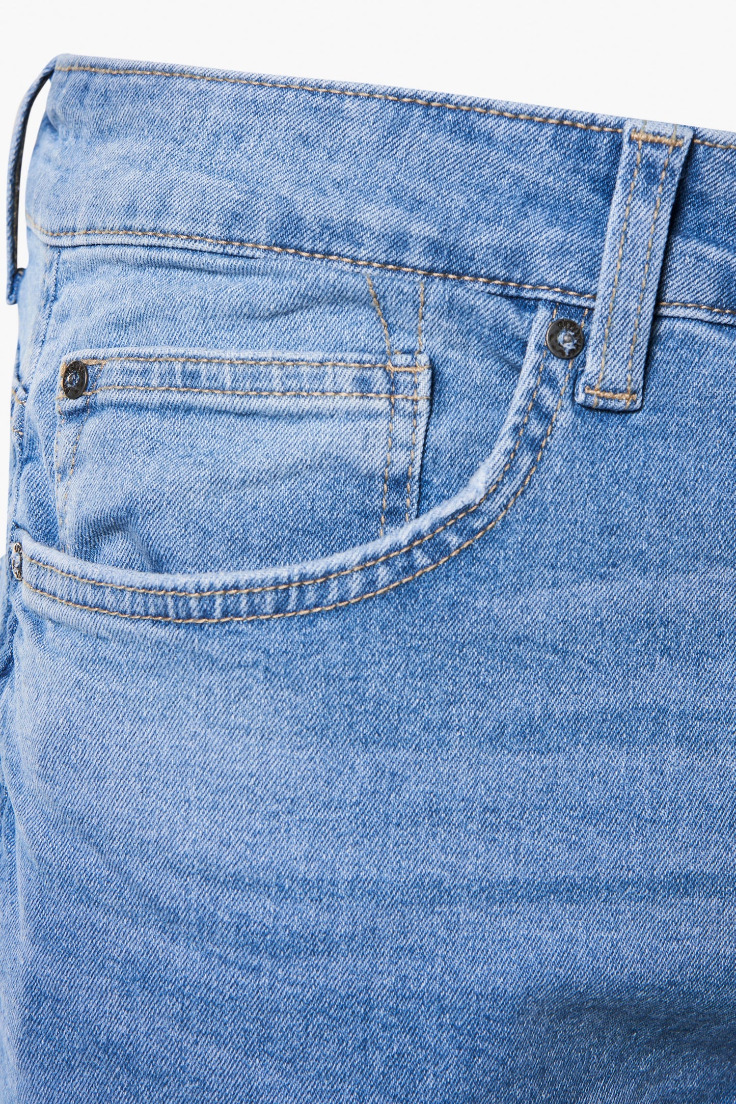 Lichtblauwe Denim Tapered Jeans