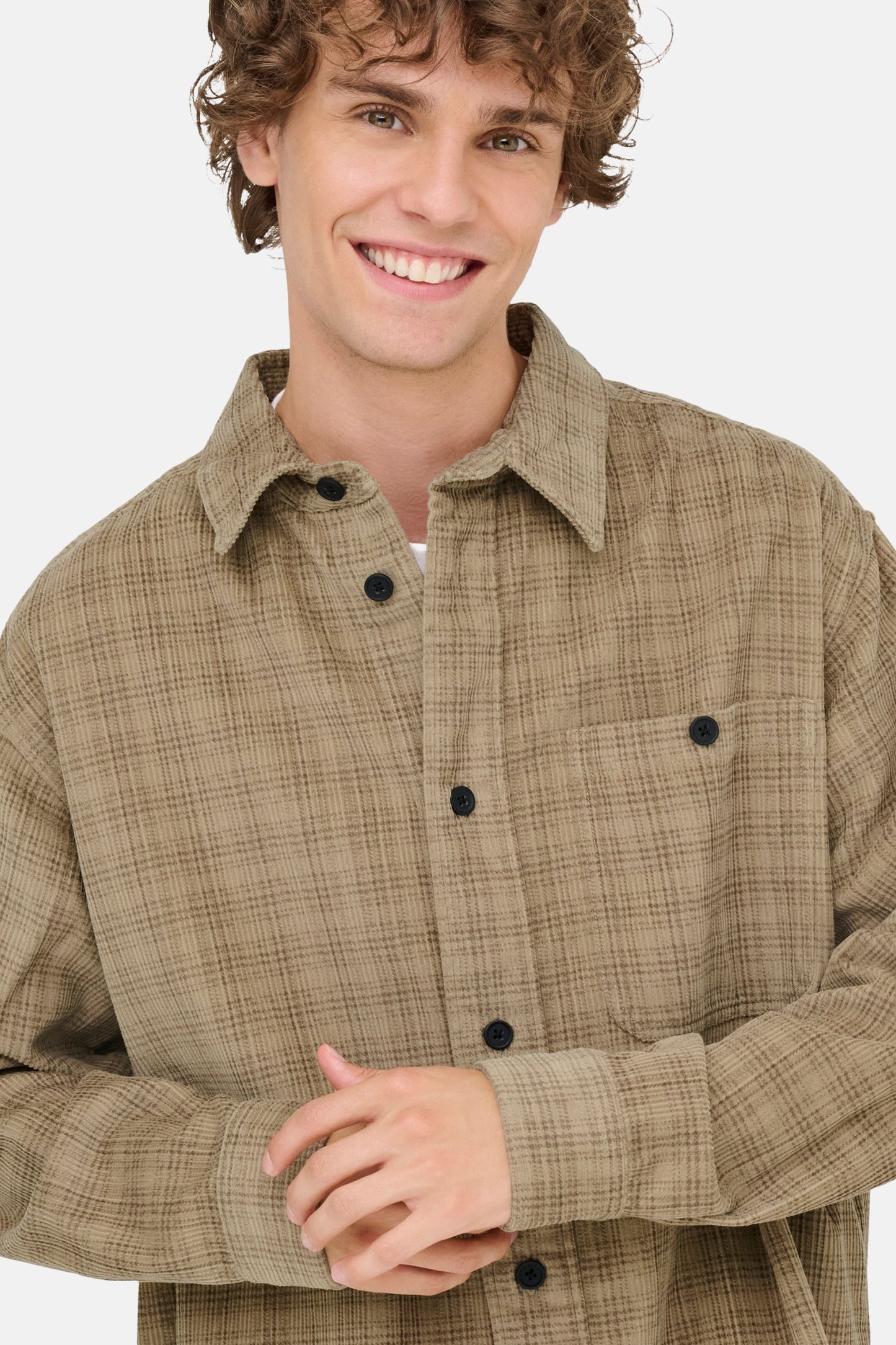 Hemd (lange mouwen) beige - ONLY & SONS®