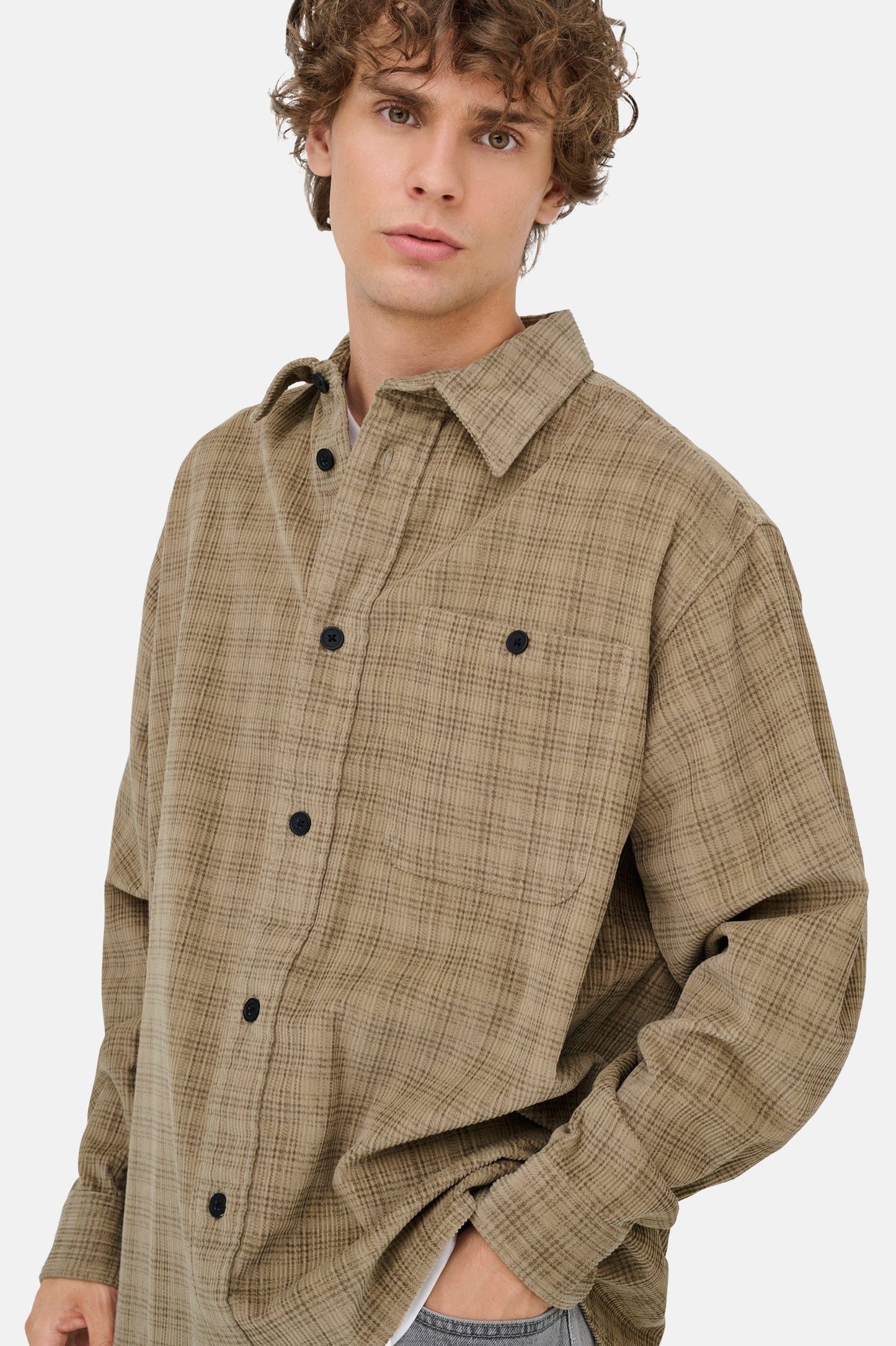 Hemd (lange mouwen) beige - ONLY & SONS®