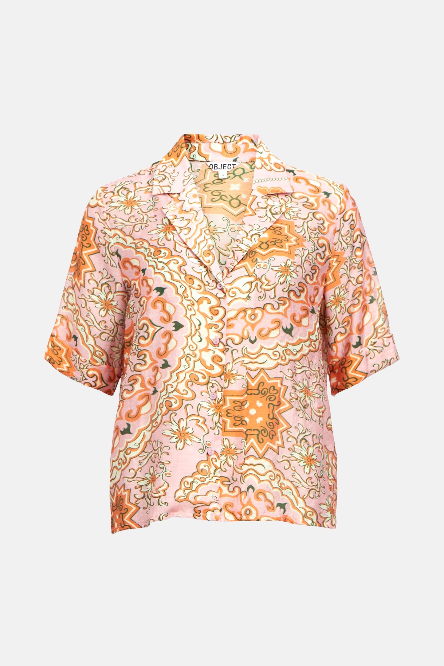 Korte Mouwen Hemd - Roze