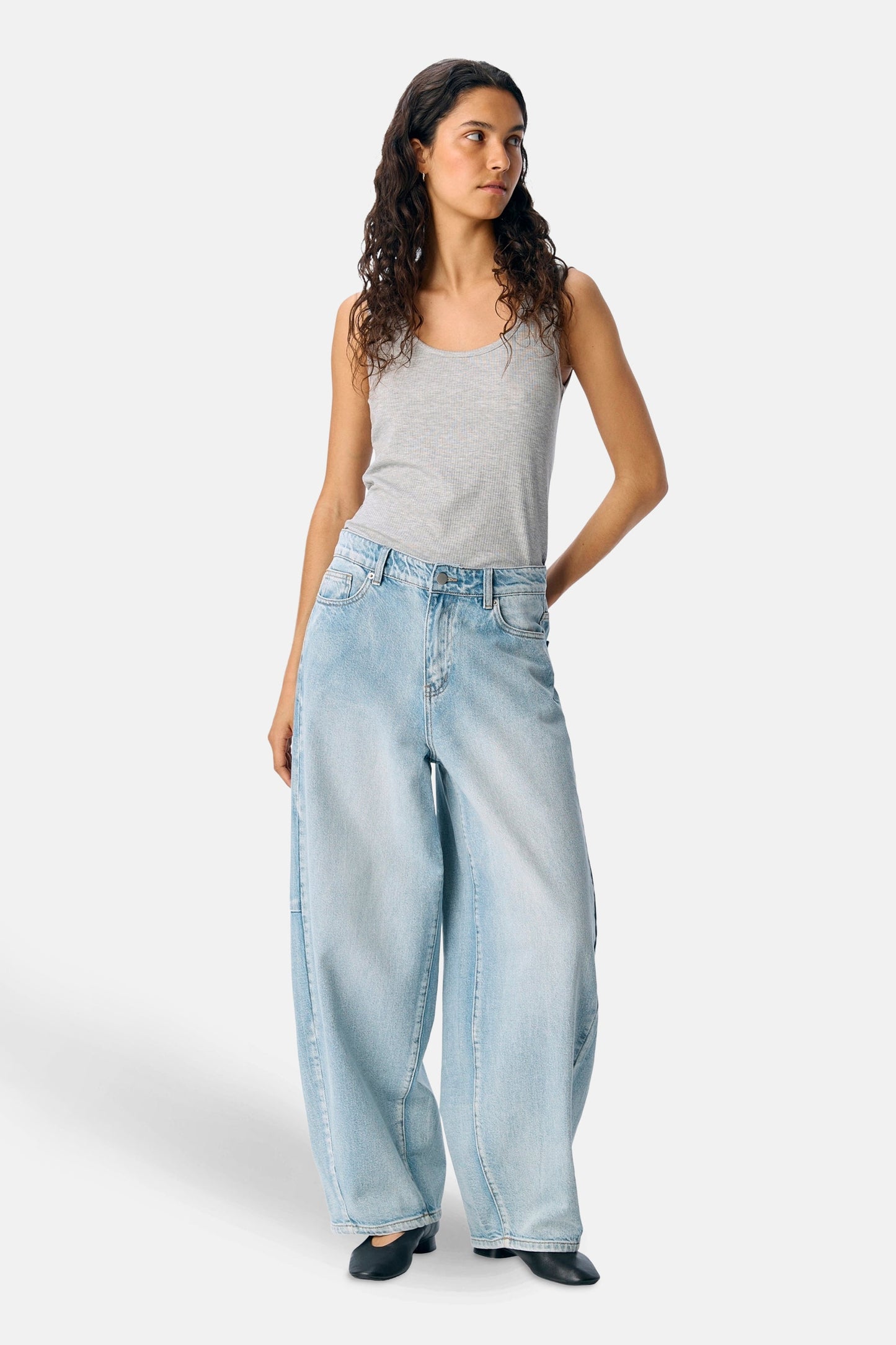 MOJI ELSA - Lichtblauwe Denim