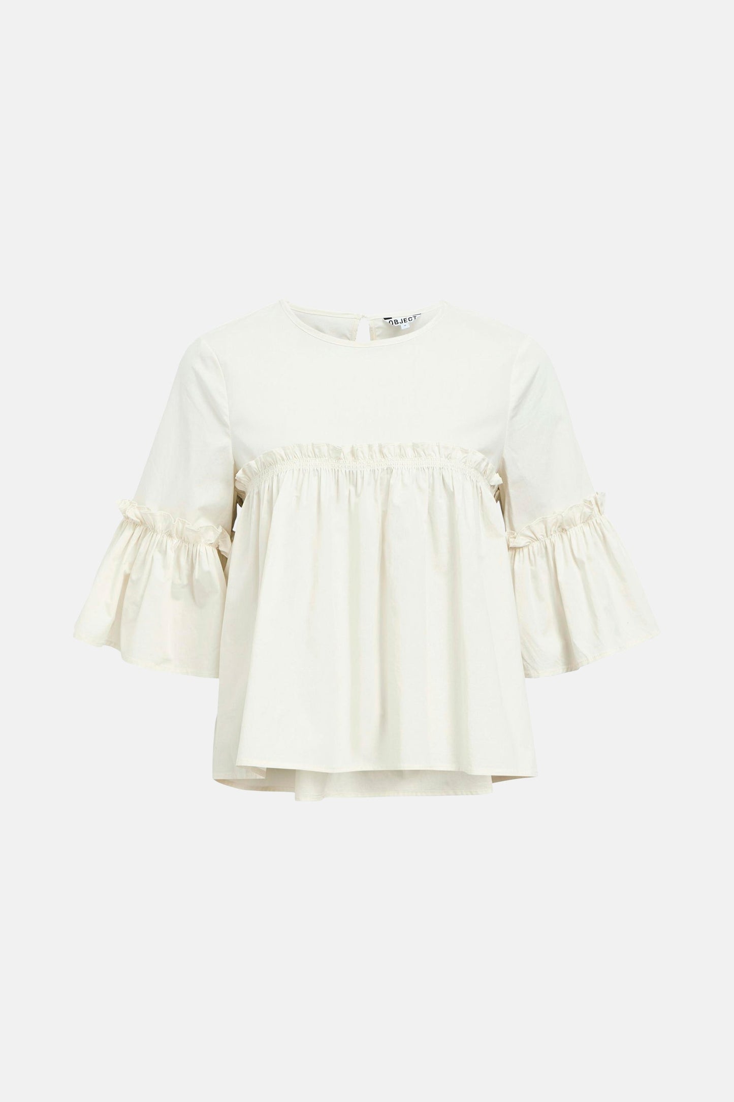 Blouse 3/4 ecru - OBJECT