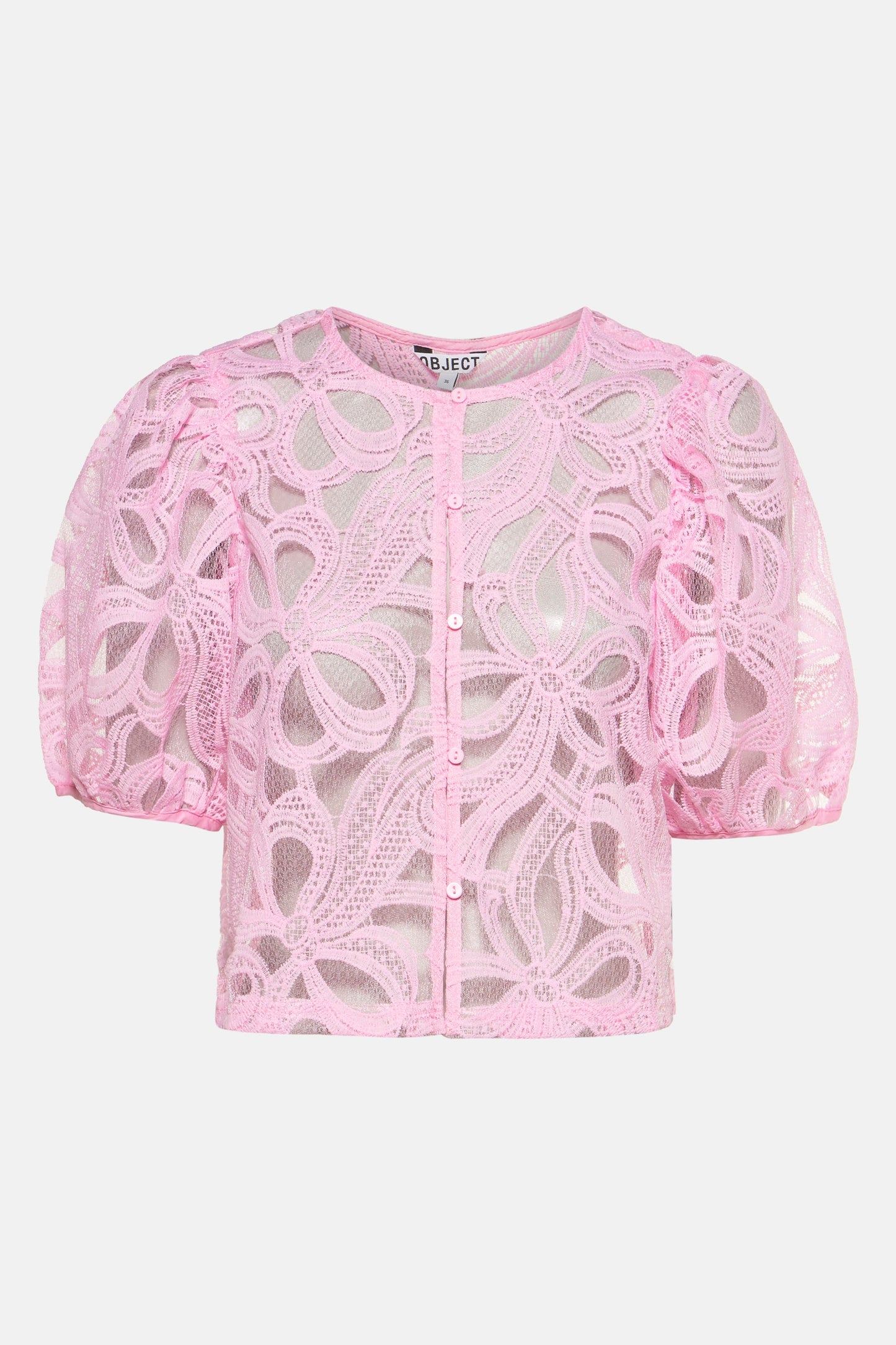 Korte Mouwen Blouse - Roze