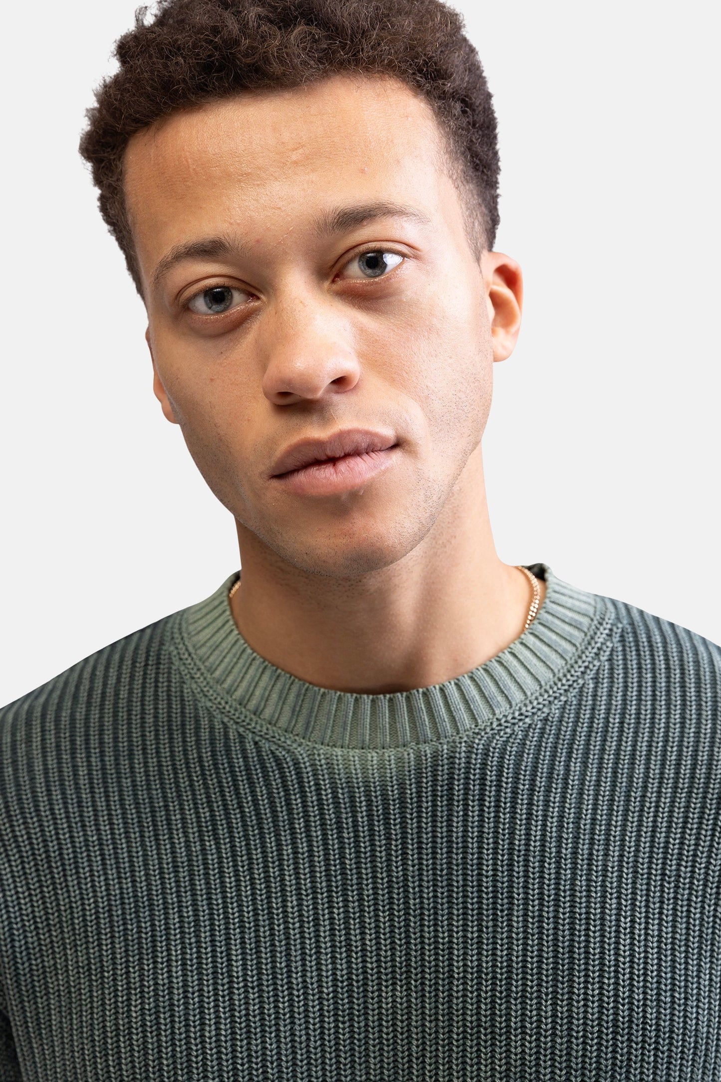 Groene Ronde Hals Trui - REDEFINED REBEL