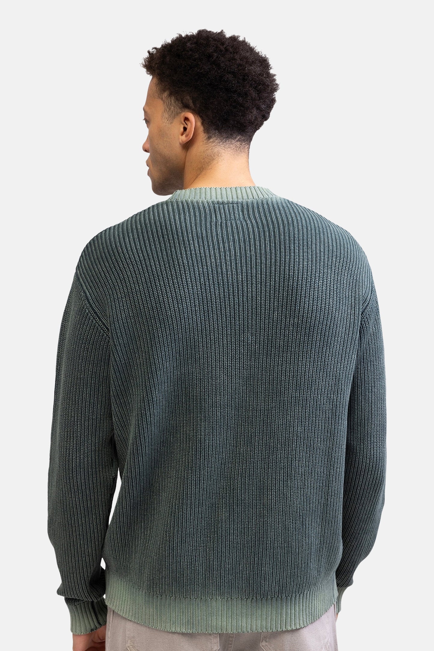 Groene Ronde Hals Trui - REDEFINED REBEL