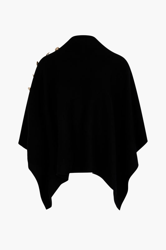 Zwarte Poncho