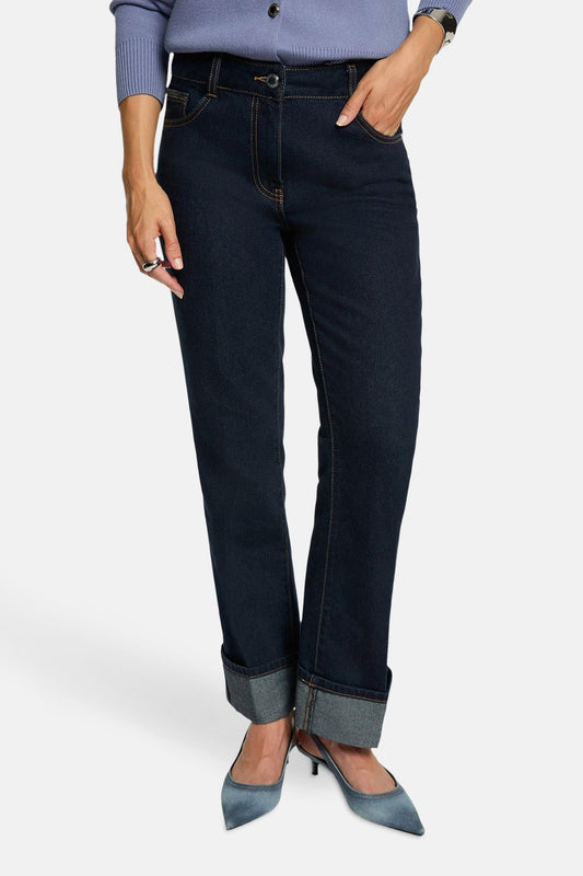 252PREVER - donkerblauwe denim