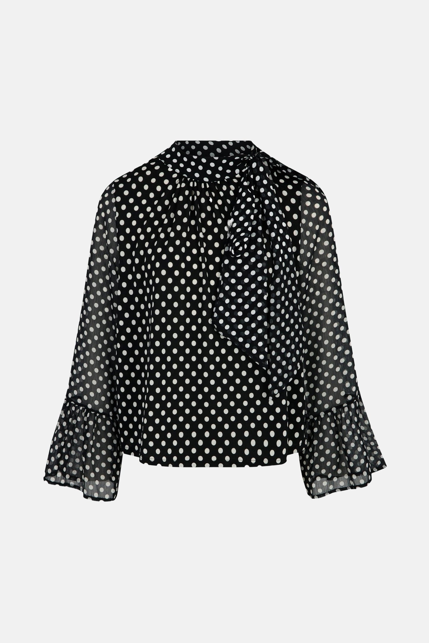 Blouse (lange mouwen) zwart - Morgan De Toi