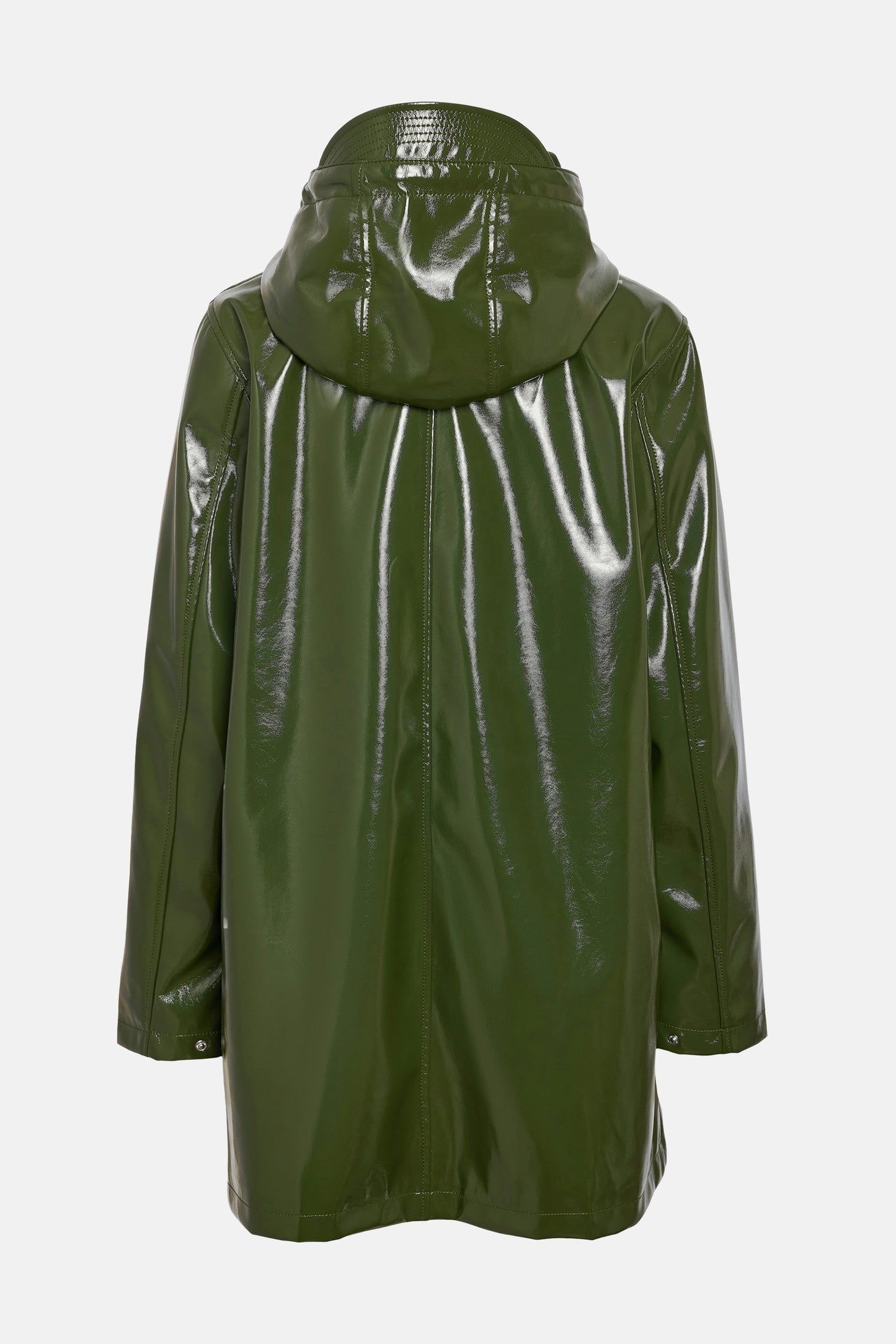 Regenjas groen - DROPLETS