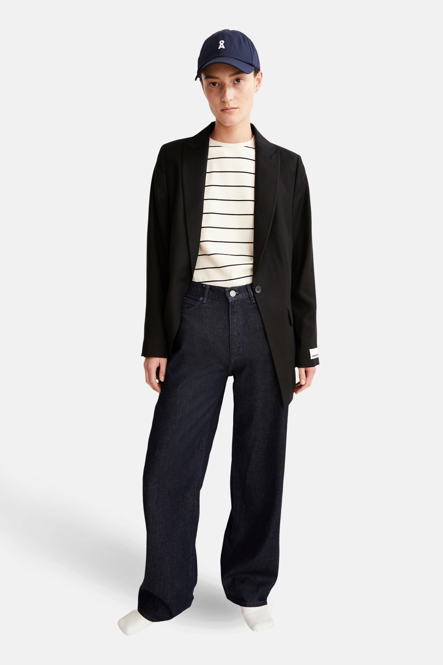 Jeans wijd donkerblauwe denim - ARMED ANGELS
