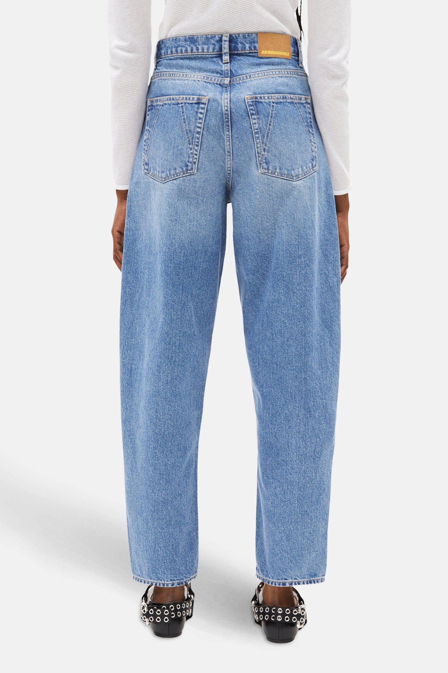 Jeans speciale pasvorm mid blue denim - ARMED ANGELS
