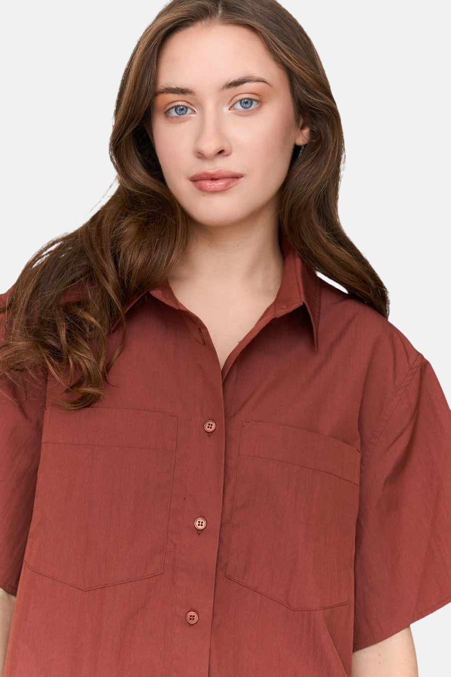 Korte Mouwen Shirt - Rood