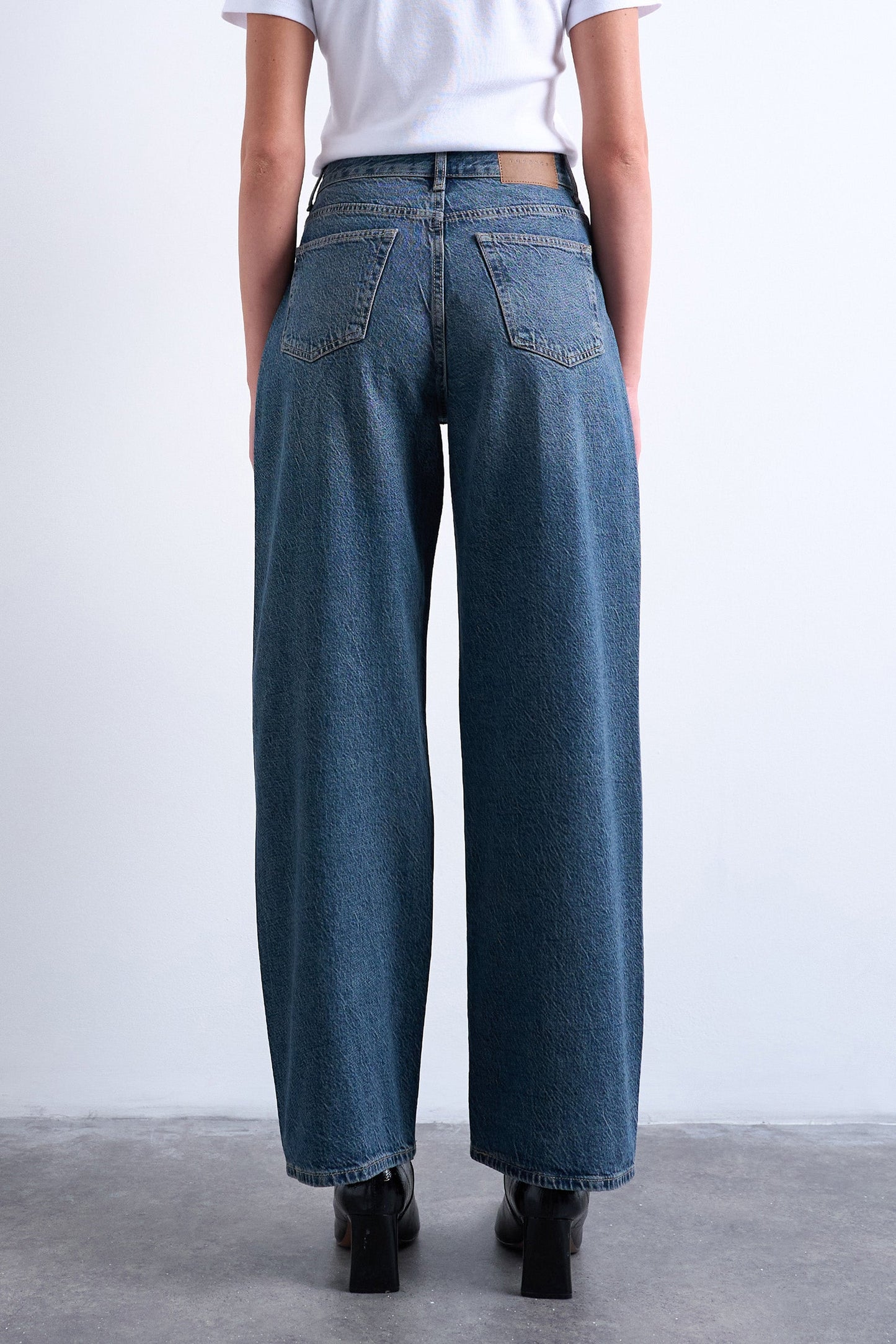 Rechters jeans mid blauwe denim - TOPSHOP