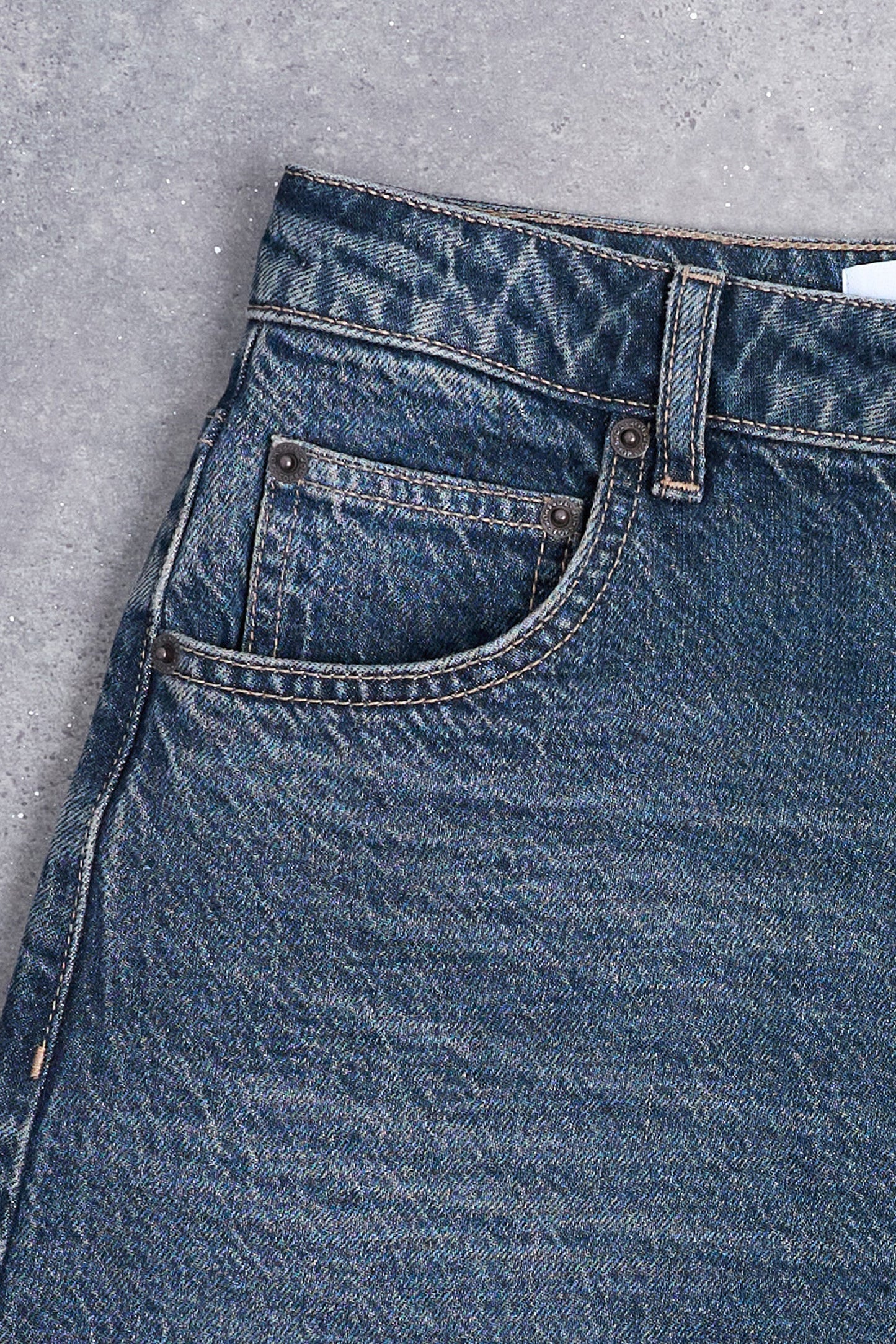 Jeans speciale pasvorm blauw zwart denim - TOPSHOP