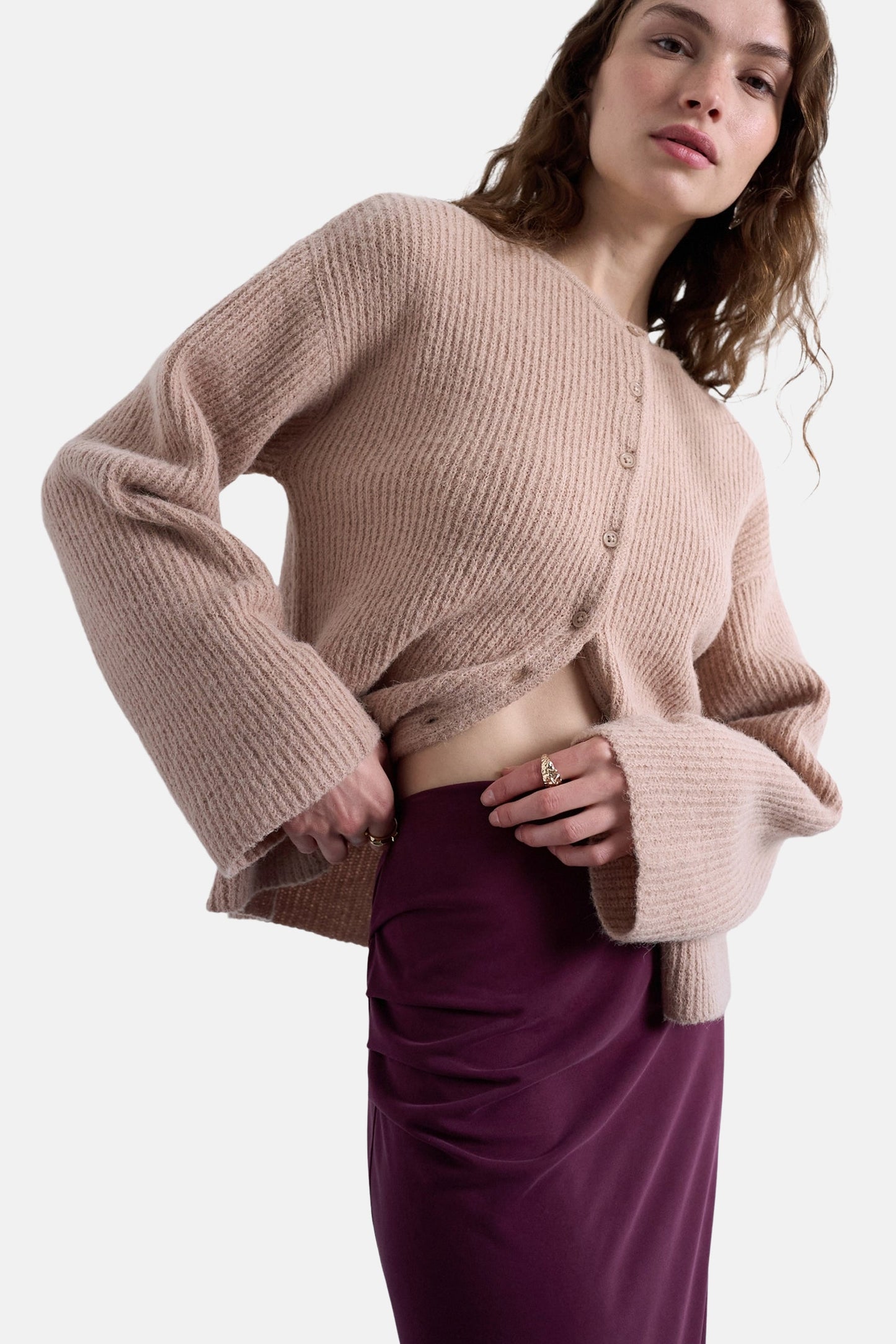 Lange rok - rood