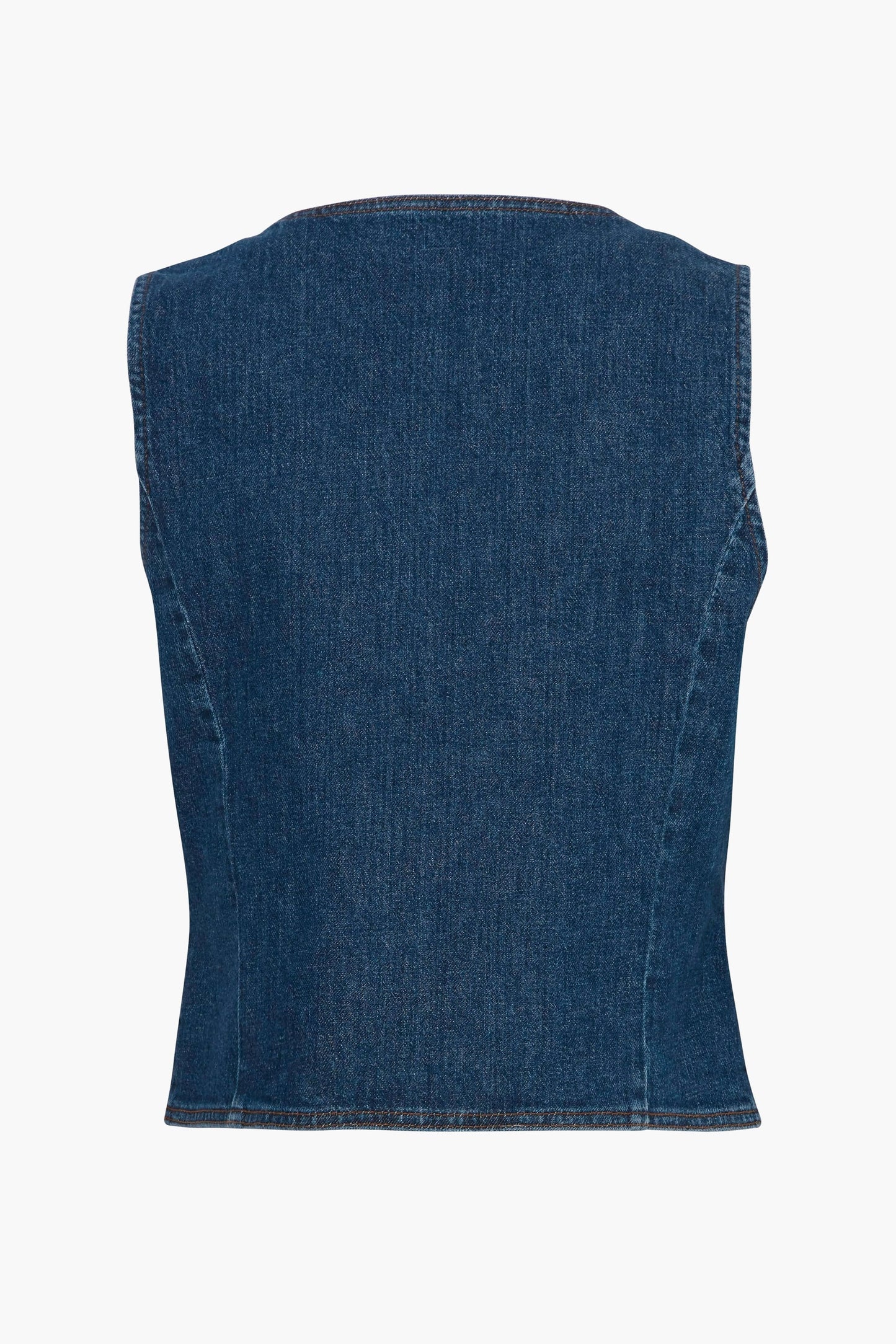 Mid-Blue Denim Blazer