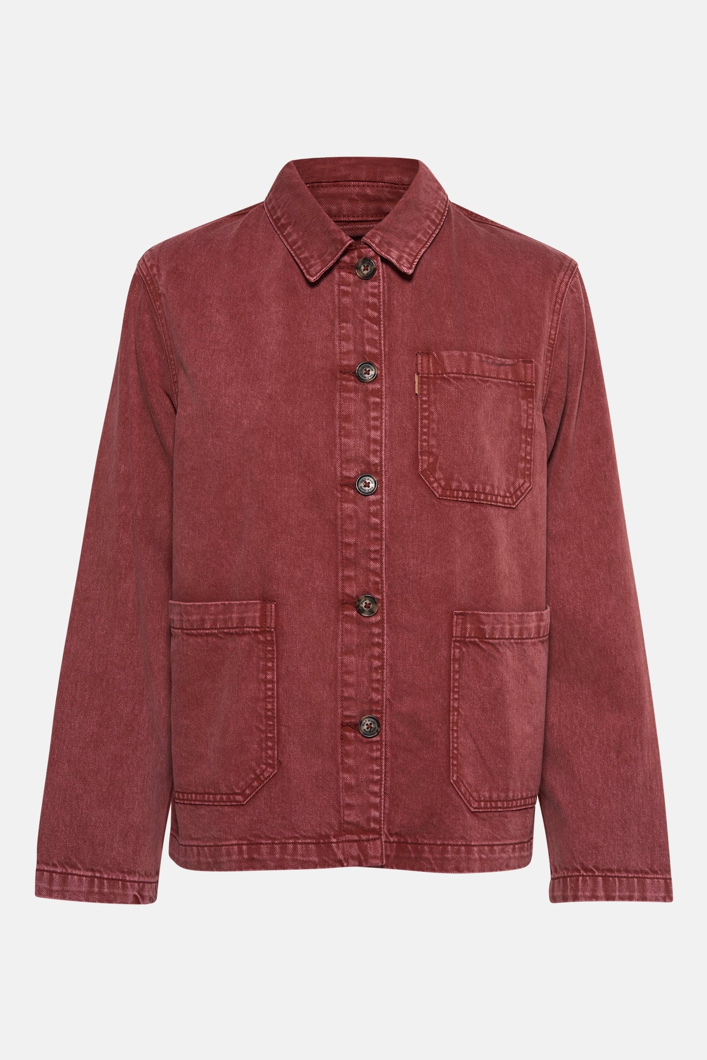 Rode Jeansjack