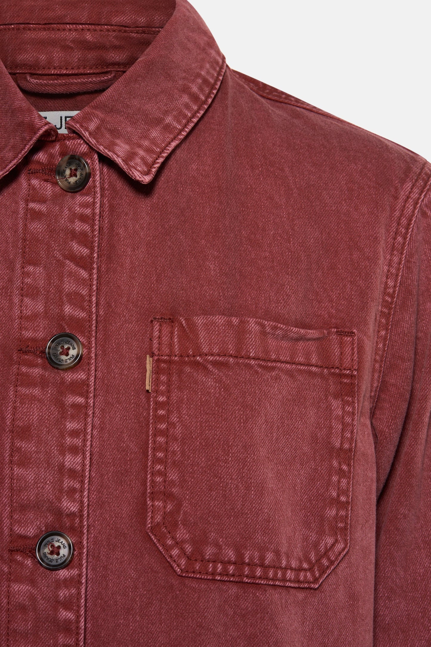 Rode Jeansjack