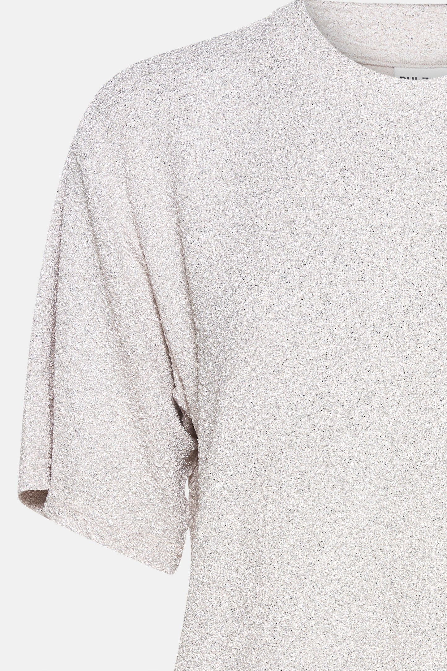 Korte Mouwen T-shirt - Zilver