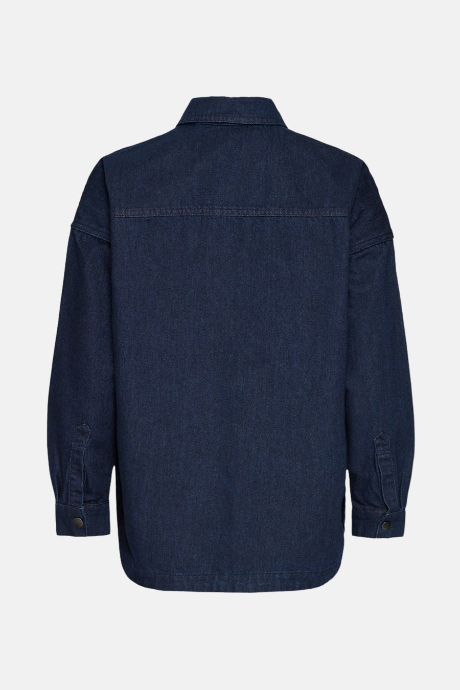Jeanshemd donkerblauwe denim - PULZ