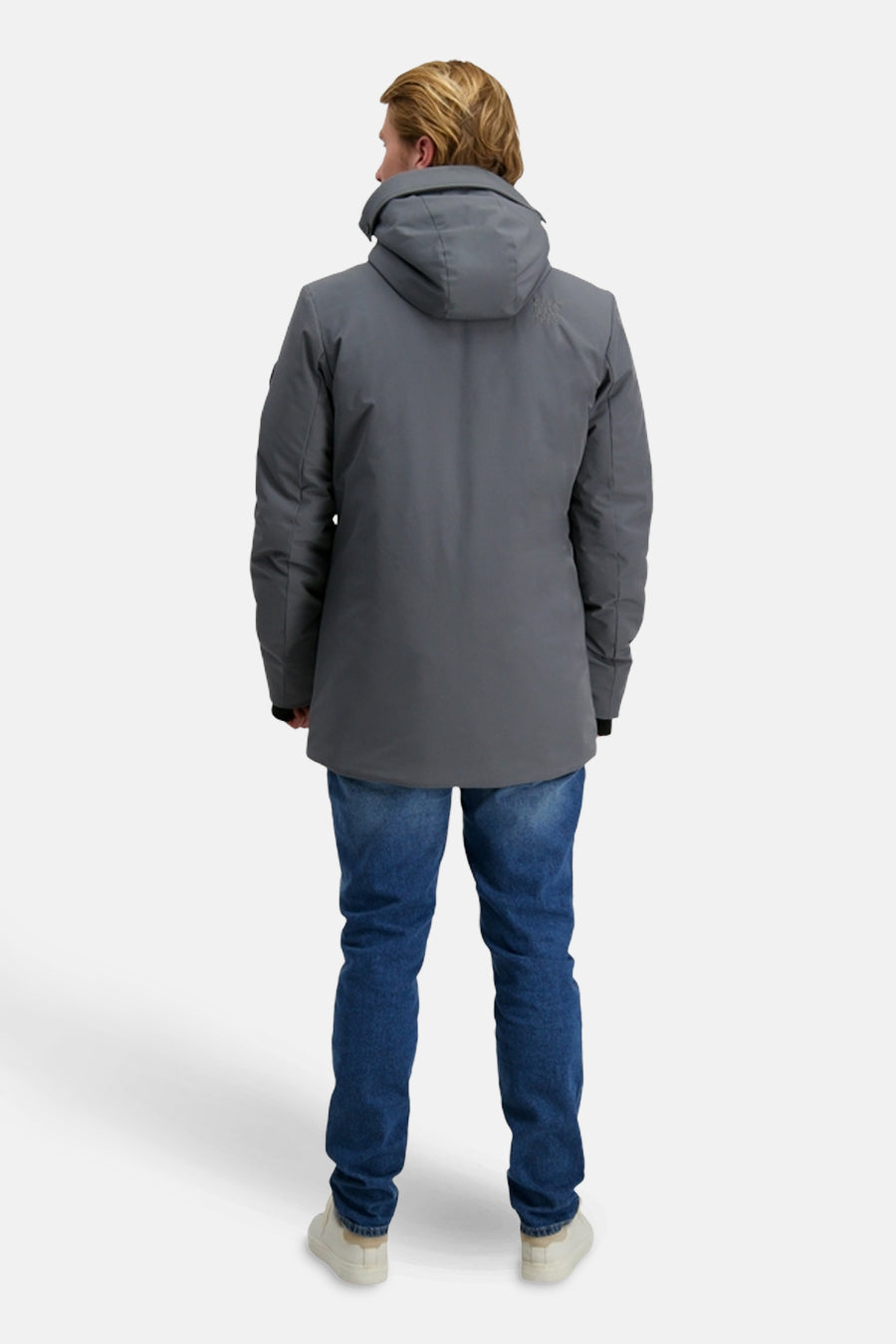 Grijze Lange Jas