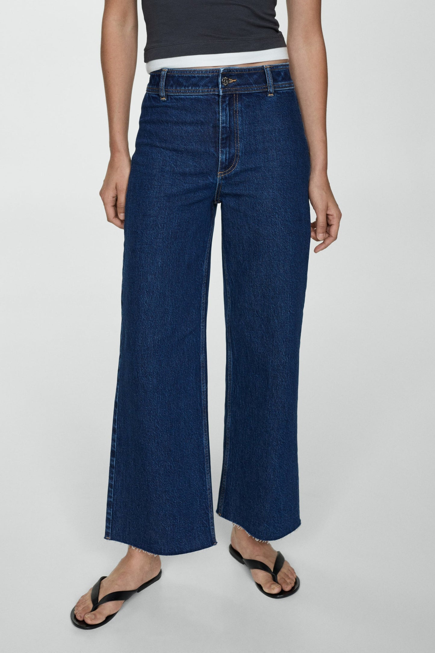 CATHERIN - donkerblauwe denim