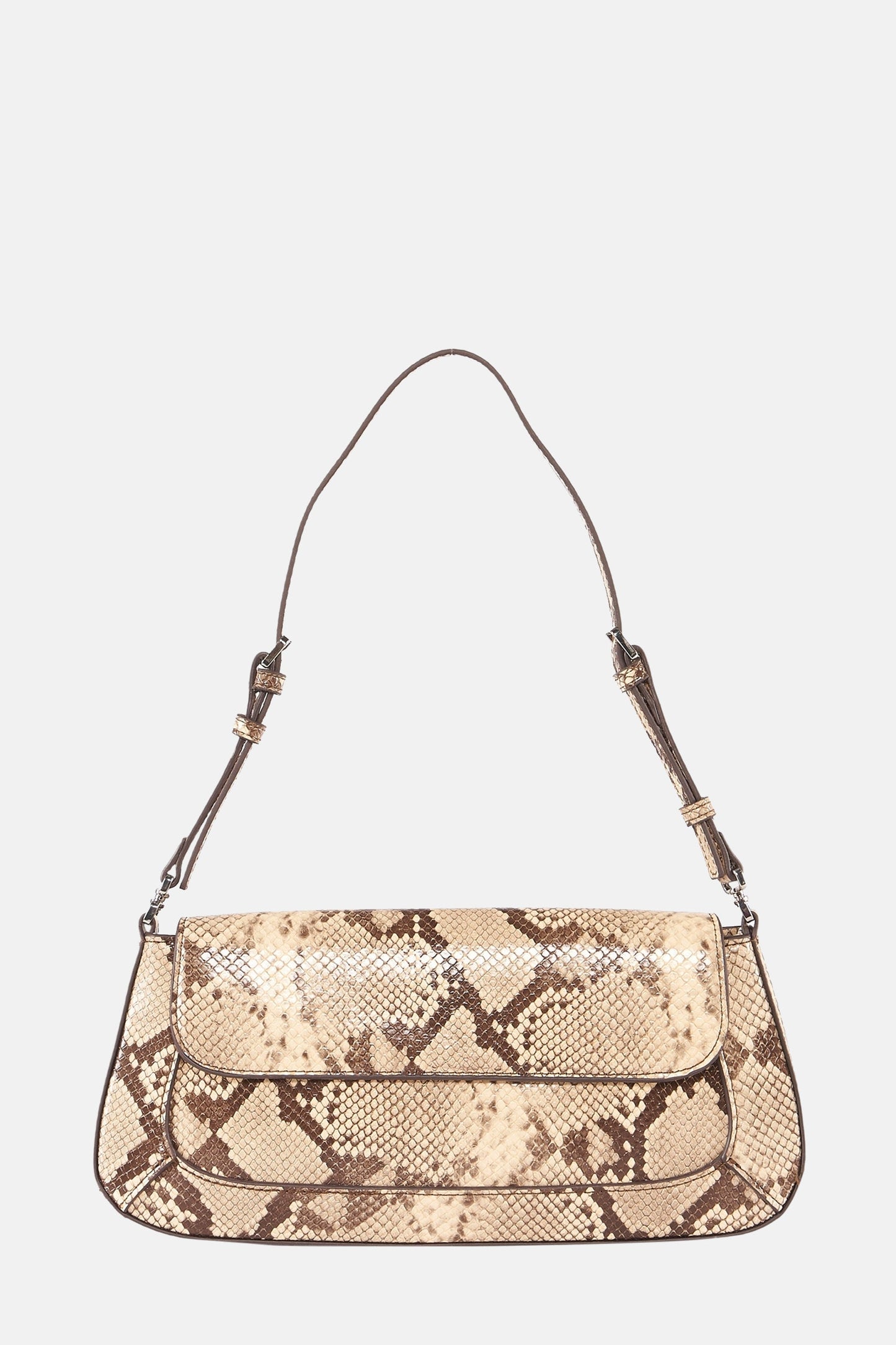 Beige Schoudertas