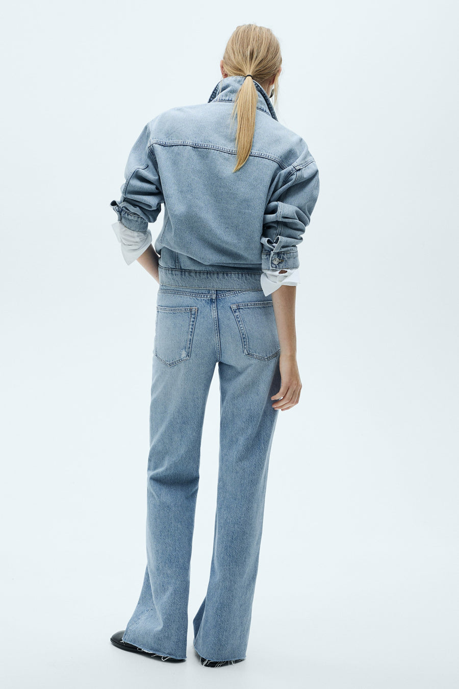 DANILA - mid blauwe denim