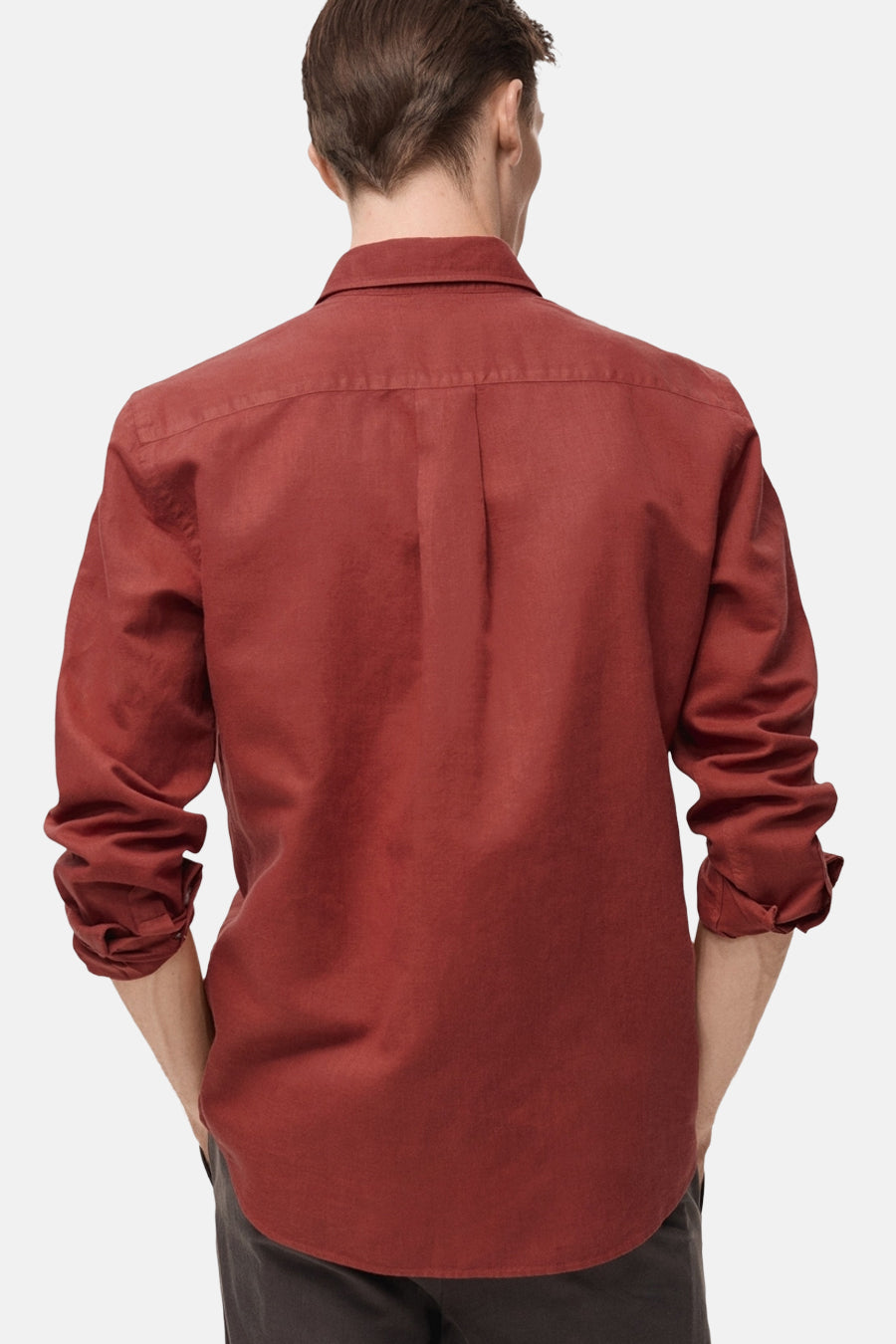Lange Mouwen Hemd - Rood