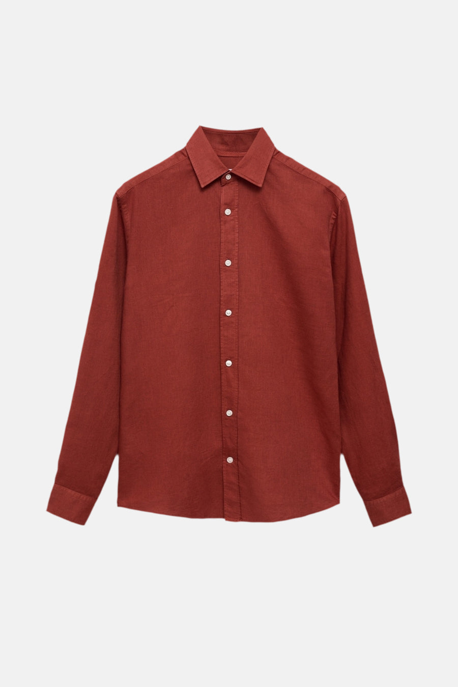 Lange Mouwen Hemd - Rood