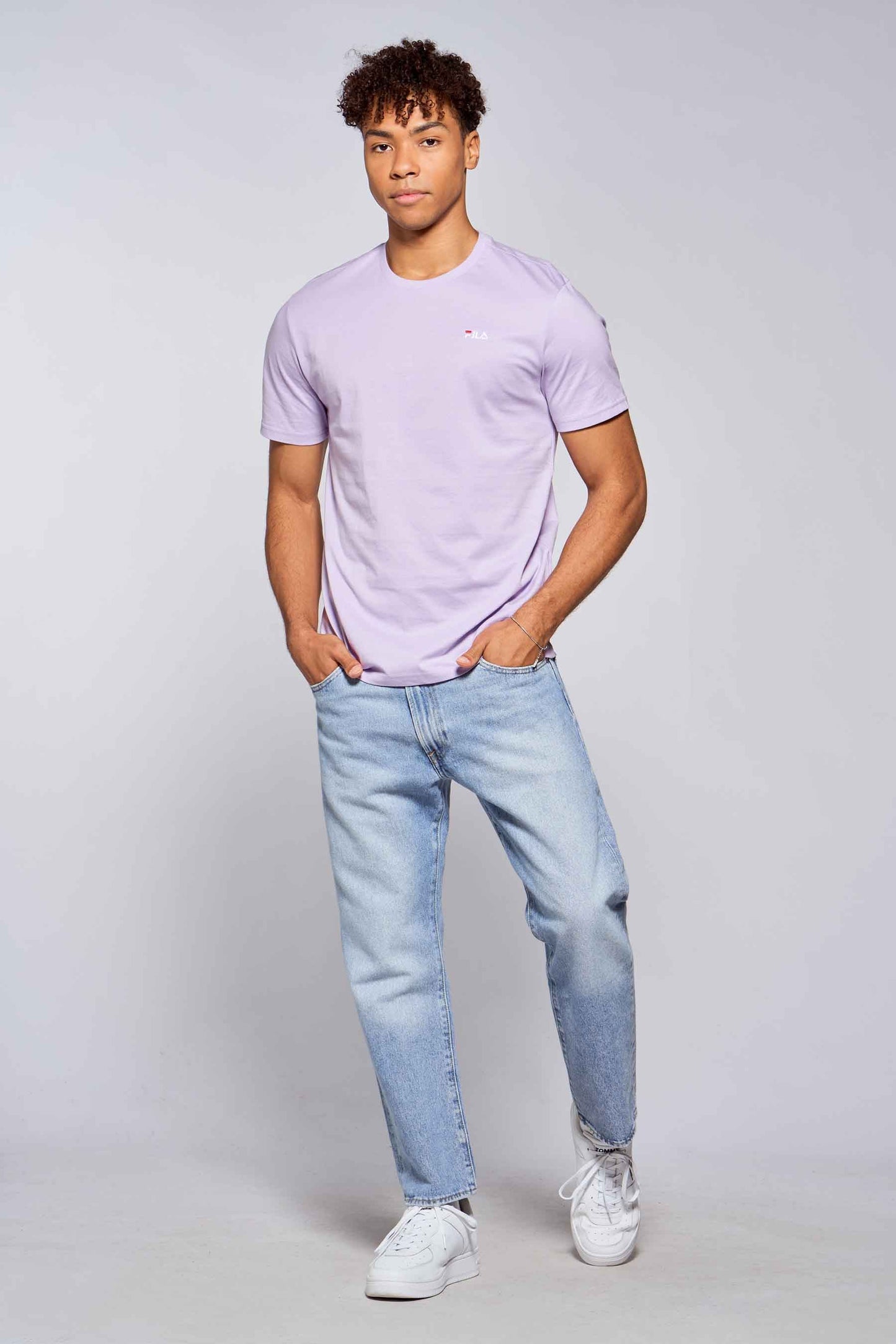 Rechte Jeans - Lichtblauwe Denim