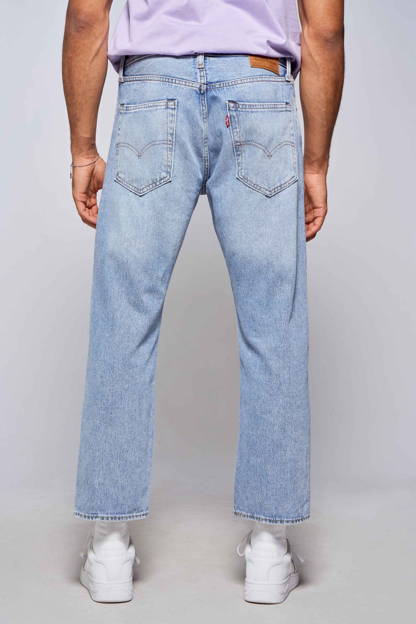 Rechte Jeans - Lichtblauwe Denim