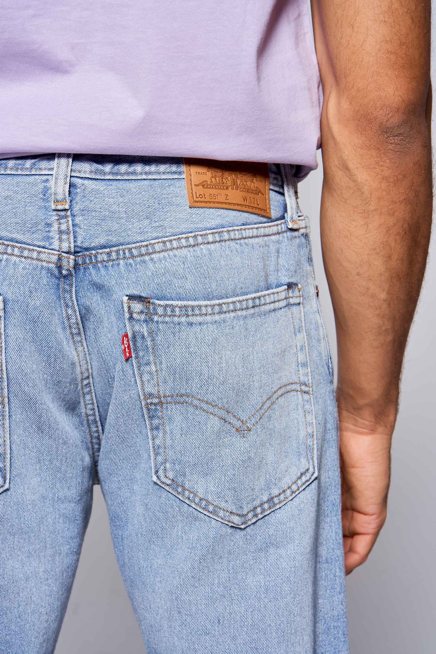 Rechte Jeans - Lichtblauwe Denim