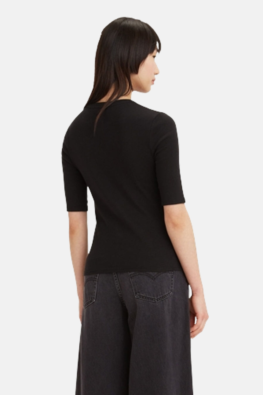 Korte Mouwen T-shirt - Zwart