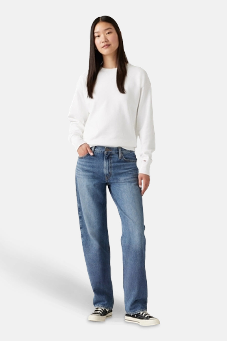 Levi's® Lichtblauwe Denim Rechte Jeans