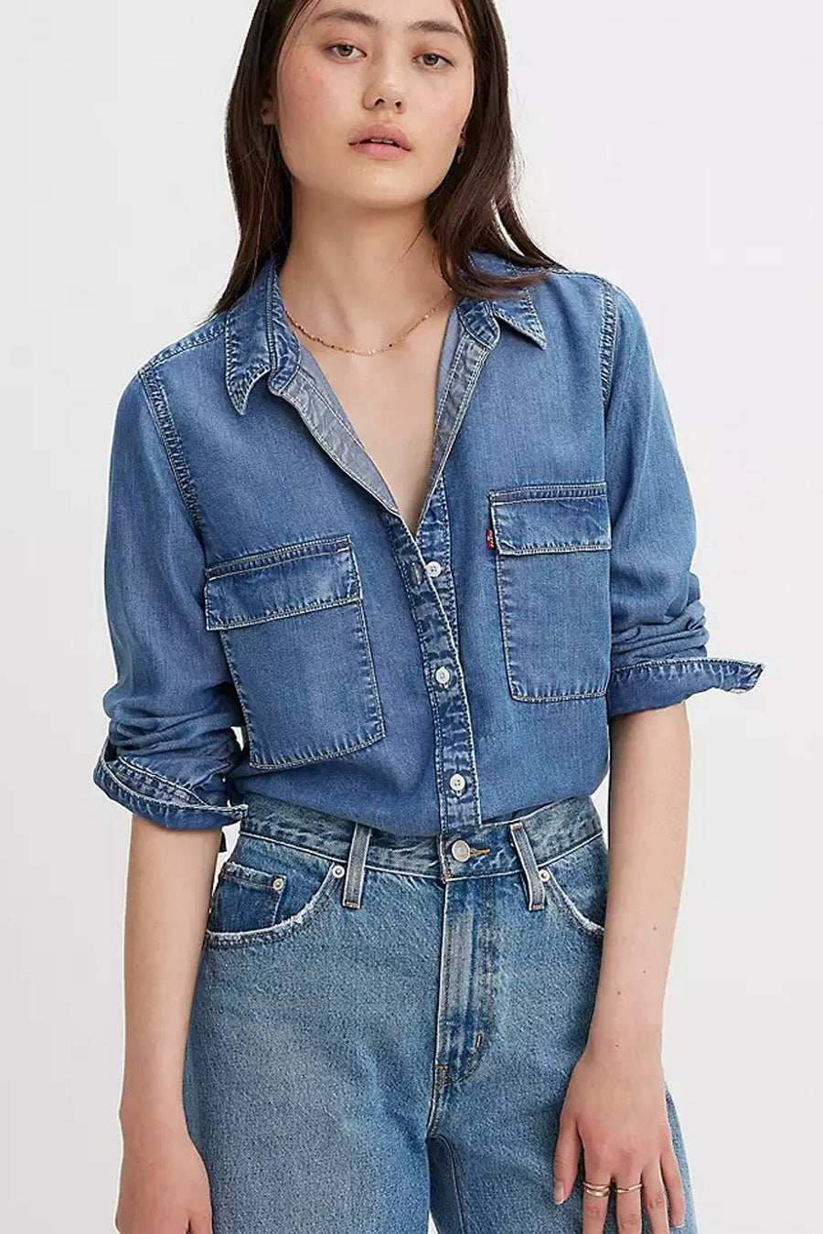 Denim Jeans Shirt