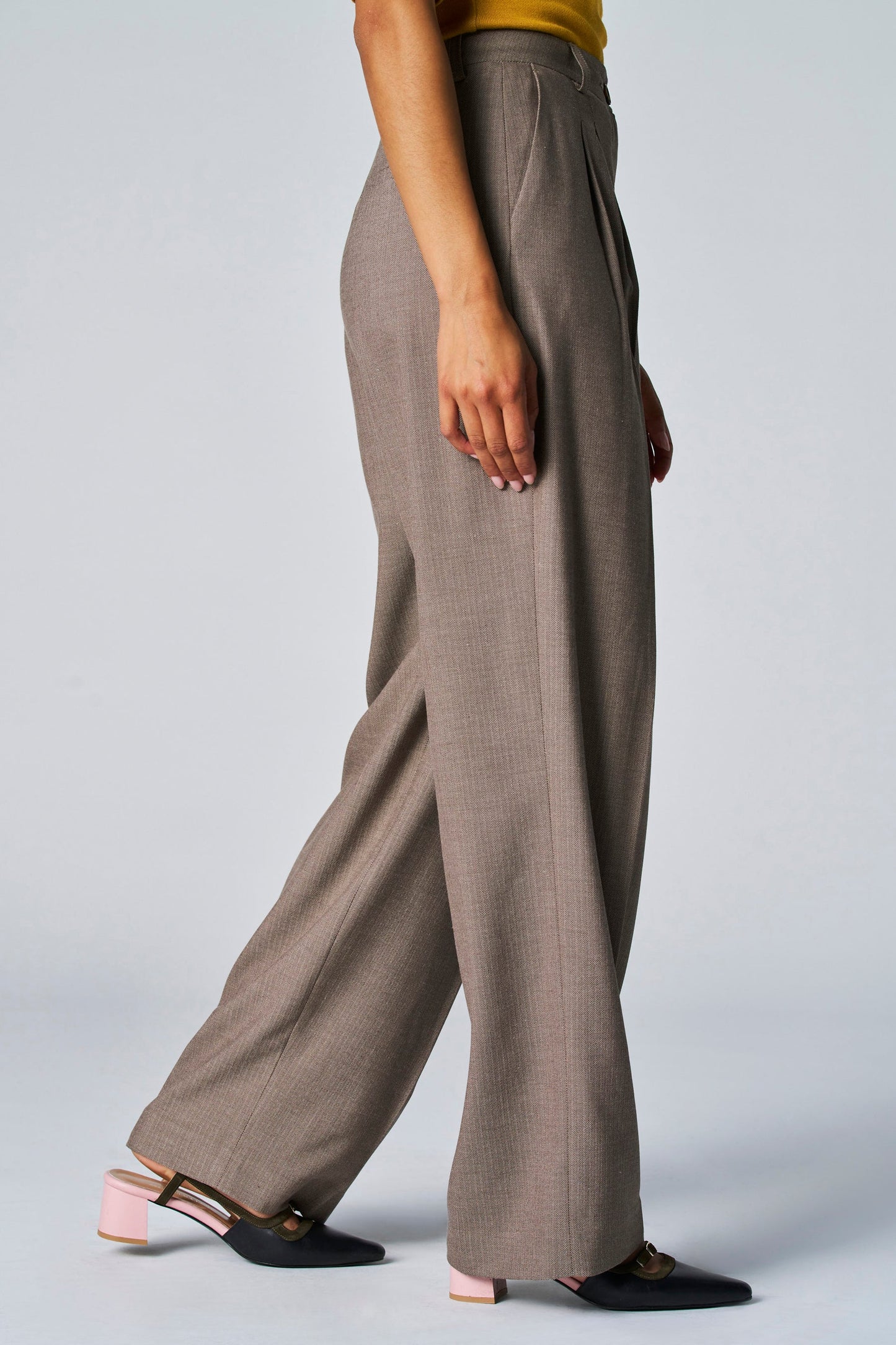 Taupe Colorbroek