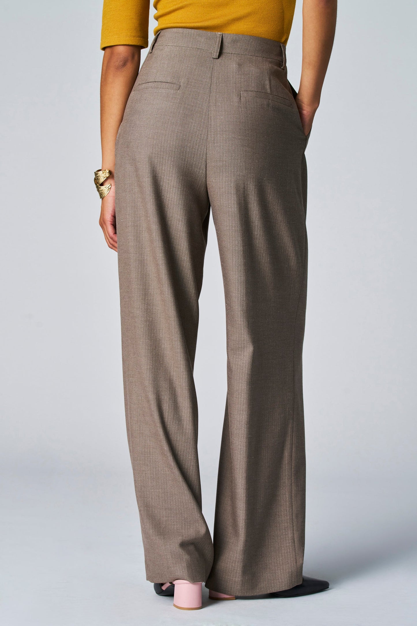 Taupe Colorbroek