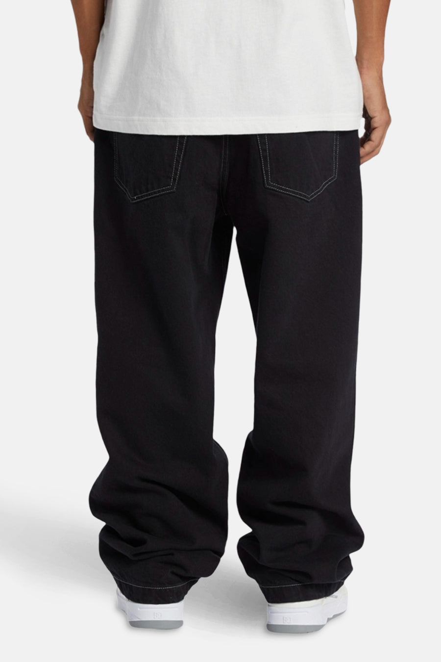 DC SHOES Zwarte Wijdvallende Denim Jeans