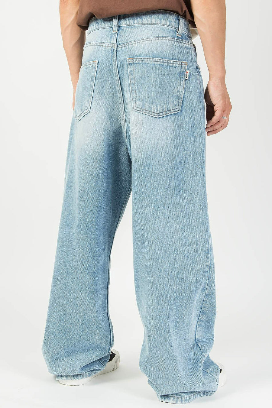 Ruime Lichtblauwe Denim Jeans