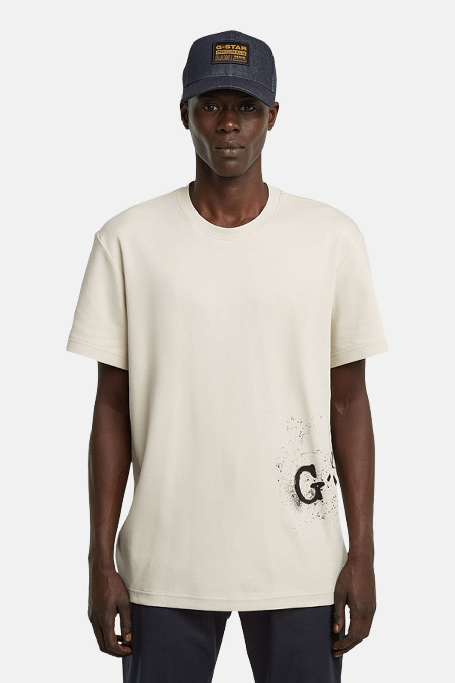 Korte Mouwen T-shirt - Ecru