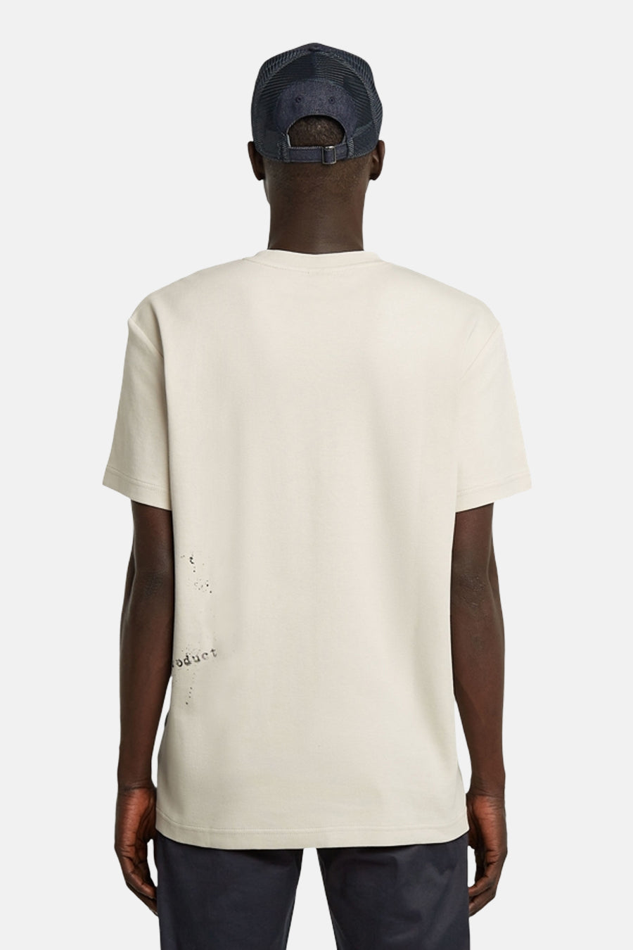 Korte Mouwen T-shirt - Ecru