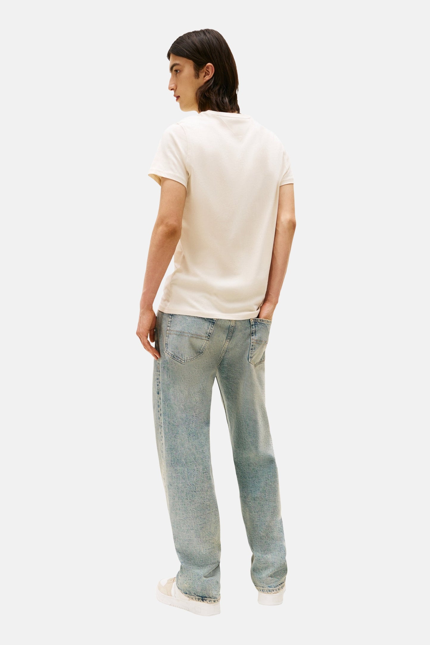 T-shirt (korte mouwen) beige - TOMMY JEANS