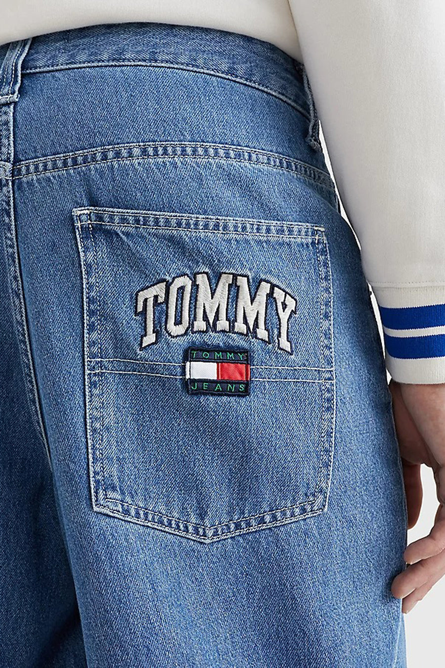 Ruime Jeans - Middenblauwe Denim