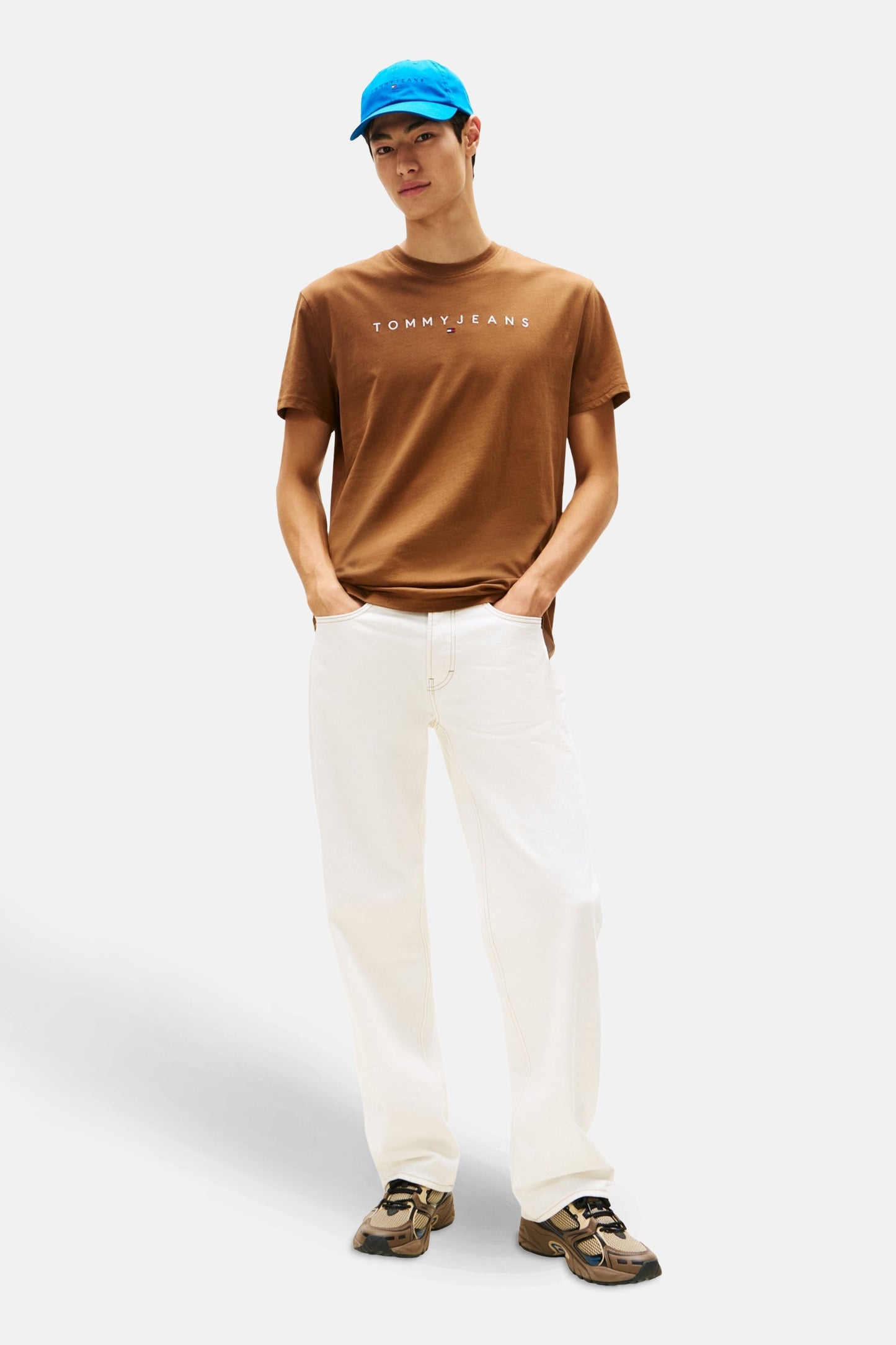 Korte Mouwen T-shirt - Bruin